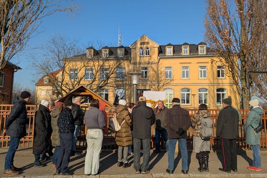 Einweihung Geschichtstafel